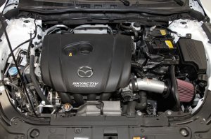Mazda 3 Performance Air Intake - K&N Engineering - 69 Series Typhoon - `14-`18